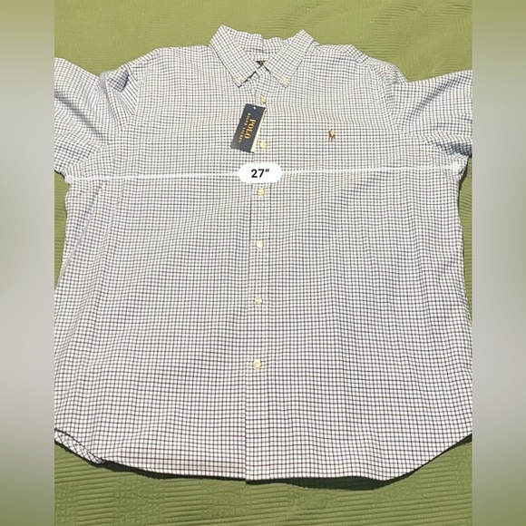 Polo Ralph Lauren Men’s Classic Fit Plaid Oxford Button Down Shirt Size XXL NWT - Picture 11 of 12
